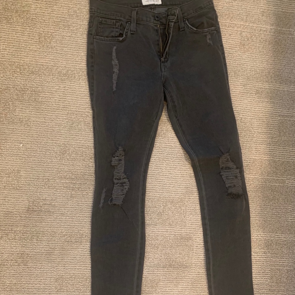 Grey, James Twiggy ripped jeans